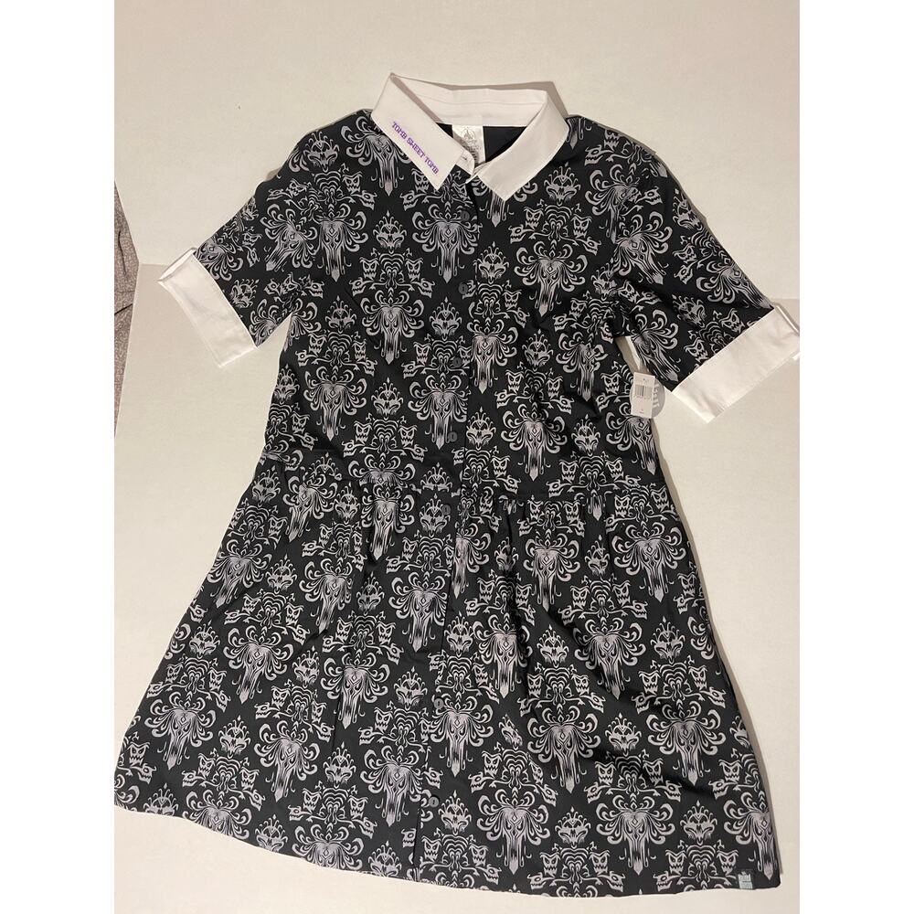 NEW Disney Parks Dress SM Haunted Mansion Glow In The Dark NWT SM